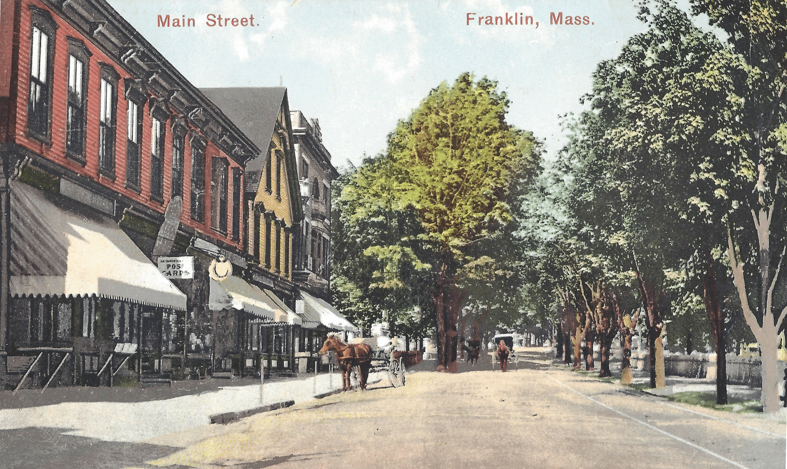 Main Street, Franklin Massachusetts