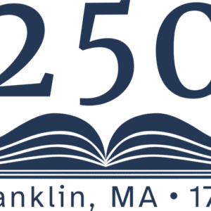 Franklin, MA 250 celebration logo.